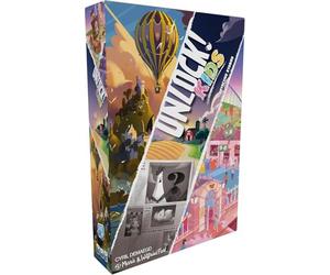 Asmodee - Unlock! Kids - Histoire de Détectives - Jeu de Société | Pour Enfants dès 6 Ans - Escape Game - Jeu de Cartes Coopératif - 1 à 4 Joueurs - 20 Minutes - Version FR- Space Cowboys
