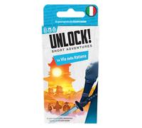 Asmodee - Unlock! Short Adventures 14 - La Voie de la Katana, Jeu de Table avec App, Escape Room, 1-6 Joueurs, 10+ Années, 50 Min, Édition en Italien