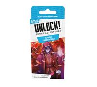 Asmodee - Unlock! Short Adventures, Le Volo dell'Angelo - Jeu de Table avec App, Escape Room, 1-6 joueurs, 10+ Ans, Edition en Italien