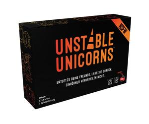 Asmodee Unstable Game s Unicorns NSFW, Jeu de Cartes, 2 à 8 Joueurs, à partir de 18 Ans, 30 à 60 Minutes, en Allemand