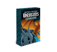 Asmodee, Unstable Unicorns : Dragons, Expansion Jeu de Table, Edition en Italien