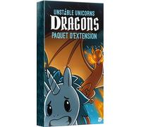Asmodée – Extension jeu de cartes Unstable Unicorns: Dragons – 2–8 joueurs – Version française