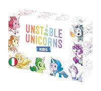 Asmodee, Unstable Unicorns Kids, Jeu de Table, 2-6 Joueurs, 6+ Ans, édition en Italien