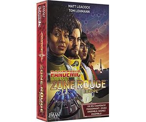 Asmodee Z-Man Games | Pandemic Zone Rouge : Europe | Jeu de société | Jeu coopératif | A partir de 8 Ans | 2 à 4 Joueurs | 30 Minutes
