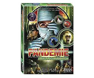 Asmodee | ZMan | Pandemic - État d'urgence | Extension | Jeu de connaisseurs | Jeu de société | 2-4 Joueurs | À partir de 8 Ans et Plus | 45 Minutes | Allemand