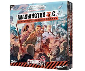 Asmodee Zombicide 2e édition : Washington Z.C., Extension de Campagne à la Maison Blanche avec 10 Missions, 6 Nouveaux survivants, à partir de 14 Ans, de 1 à 6 Joueurs, 60 Minutes, Espagnol