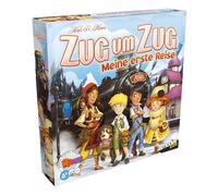 Asmodee, Zug um Zug: Mon Premier Voyage (Refresh), Version Allemande, Jeu pour Enfants de 2 à 4 Joueurs à partir de 6 Ans, Jeu de stratégie compétitif avec 25 Minutes de Temps de Jeu par Partie