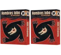 Asmodee Zygomatic Animal Les Hommes Castronegro - Nouvelle édition - Découvrez Les Loups Avant de Vous chasser, ASMWER01ES - Version Espagnole (Lot de 2)