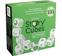 Asmodee- Rory's Story Cubes Primal, ASMD0063, Vert/Blanc