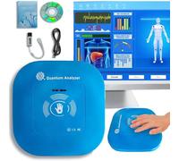 ASnwpaK Analyseur Quantique Dynamique 3D, Analyseur De sous-Santé du Corps Entier, Multilingue + 52 Rapports, Tests De Santé Rapides Et PréCis, pour La Maison, Le Bureau, Les Voyages
