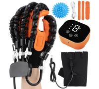 ASnwpaK Gants De RééDucation RobotiséS, RééDucation des Mains HéMipléGiques AprèS Un Avc, EntraîNement des Doigts, 3 Modes - Intensité RéGlable, Exercice De SéParation des Doigts,righthand-S