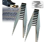 ASnwpaK Lames De Rainurage pour Pneus, Lames De Gaufrage en Caoutchouc en Forme De V/U (R1-R5/W1-W6), 20 PièCes, Lames De Rainurage pour Pneus, Chauffage Uniforme,W6