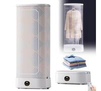 ASnwpaK Machine à Repasser Automatique, Fer à Repasser à Vapeur De Voyage, SèChe-Linge Pliable pour Dortoir, Fer à Repasser à Vapeur pour VêTements FroisséS 1000 W
