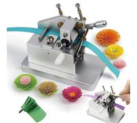 ASnwpaK Machine De DéCoupe De Pompons, Machine à Rouler Le Papier à Pompons Manuelle, Largeur De Pompons DéCoupéS : 0,03-2,5 mm, pour Dessin 3D Fait Main en Couleur