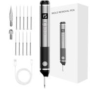 ASnwpaK Stylo Plasma 15 Vitesses, Stylo D'éLimination des Acrochordons, Taches De Rousseur, Grains De Beauté, éLimination des Verrues, sans Danger pour La Peau, pour Le Visage, Les Mains, Le Cou