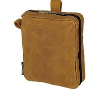Asobito AB-051 Pochette de premiers secours, étui de rangement, étanche, matériau 100 % naturel, durable, petits articles, pochette gadget, premiers secours, plein air, camping, Fauve