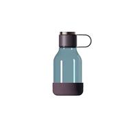 asobu Gamelle pour chien attachée à une bouteille Tritan de 1 litre (bordeaux) TWB20 Bordeaux