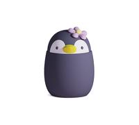 ASOBU Gourde isotherme - Bouteille thermos 600ml PINGUIN Gris / Blanc gris
