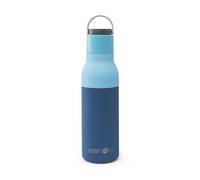 asobu Metro Bouteille d'eau isotherme à double doublure avec paille pop-up et poignée, garde les boissons froides pendant 24 heures, design élégant et durable pour une hydratation élégante, 650 ml