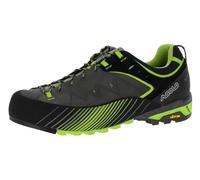 ASOLO Freney Guida GV MM Chaussures d'accès imperméables et stables pour homme avec semelle Vibram adhérente et membrane Goretex, Graphite Green Lime, 46 EU