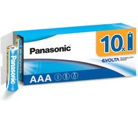 ASON-Piles Aaa Evolta Technology Inside,Paquet De 10 Piles Alcalines,Aaa Micro Lr03,1,5V,Emballage Sans Plastique,Pile Fiable Et Performante