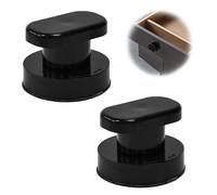 ASOUUNLD 2 Pièce Poignées de Porte à Ventouse, Baie Vitrée Poignées avec Forte Ventouse Poignée Baie Vitrée Ventouses Forte Tirer pour Verre de Salle de Bain Armoire Tiroir Porte