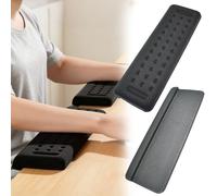 ASOUUNLD 2PCS Coussin de Support pour Coude et Poignet de Bureau, Accoudoir en Forme de L pour Bureau Repose-poignet et Coudière Ergonomique pour Bureaux Ordinateur, Jeu (30x10cm)