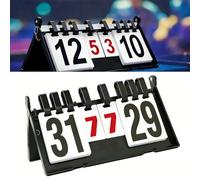ASOUUNLD Tableau de Score Sportif, 4 Chiffres Score Flipper