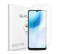 Asoway Protecteur D'écran pour Blackview A53 Pro [3 pièces] de Haute Qualité 9H en Verre Trempé Résistant à la Rayure Protecteur D'écran Convivial Anti-Bulles Facile à Installer Support 3D