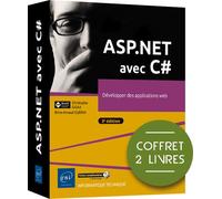 ASP.NET avec C# - Coffret de 2 livres : Développer des applications web (3e édition) - Brice-Arnaud Guérin - Eni Editions - Coffret - Manuel