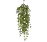 Asparagus setaceus Suspension 90 cm - Plante artificielle verte pour une décoration élégante