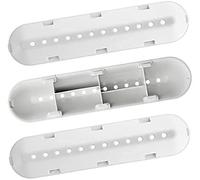 Aspares Aube de tambour pour machine à laver Indesit Ariston Lot de 3 pièces n° : C00064789 Lot de 3 pièces avec 12 trous