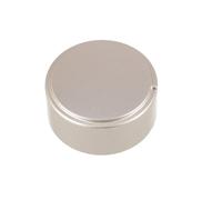 Aspares Bouton de commande argenté pour four/cuisinière Ariston C00111686 482000028541
