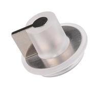 Aspares Bouton de commande blanc pour four/cuisinière/plaque de cuisson compatible avec Smeg PN 694975513