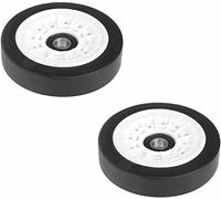 Aspares DCU8230 Lot de 2 poulies pour tambour de sèche-linge Beko
