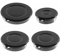 Aspares Kit de brûleur à gaz pour cuisinière Leisure Ariston (petit, 2 moyens et grand, 55 mm - 100 mm)