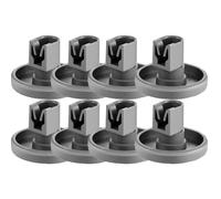Aspares Lot de 8 roulettes pour panier inférieur de lave-vaisselle Whirlpool 40 mm