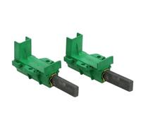 Aspares Paire de balais de carbone compatibles avec machines à laver Beko 371202402 (lot de 2)
