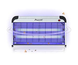 ASPECTEK Désinsectiseur Électrique UV 40W, Lampe Anti-Moustiques et Tue-Mouches, Piège à Insectes Volants pour Maison, Cuisine, Restaurant et Terrasse