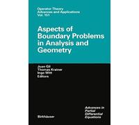 Aspects Of Boundary Problems In Analysis And Geometry