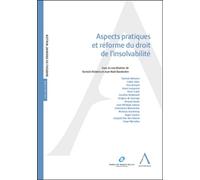 Aspects pratiques et réforme du droit de l'insolvabilité - Yannick Alsteens - Anthemis - broché - Guide