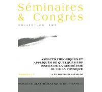 Aspects Théoriques Et Appliqués De Quelques Edp Issues De La Géométrie Ou De La Physique