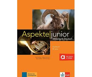 Aspekte junior: Kursbuch B1 plus + Audios zum Download