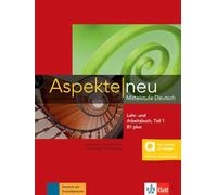 Aspekte neu B1 plus - Livre + cahier (VOLUME 1) hybride