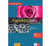Aspekte neu B2 – Livre + cahier (Volume 1) hybride – Klett Verlag