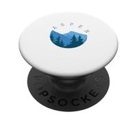 Aspen Colorado - Col Rond - Inspiration Vintage PopSockets PopGrip Adhésif