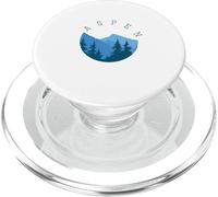 Aspen Colorado - Col Rond - Inspiration Vintage PopSockets PopGrip pour MagSafe