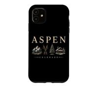 Aspen Colorado Snow Ski Souvenir de Voyage Coque pour iPhone 11