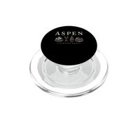 Aspen Colorado Snow Ski Souvenir de Voyage PopSockets PopGrip pour MagSafe