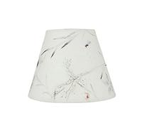 Aspen Creative 58902 Lampe Abat-jour de transition en forme d'empire UNO Construction en blanc cassé, 22,9 cm de large (12,7 x 22,9 x 17,8 cm)